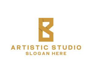 Stylish Studio Letter B logo