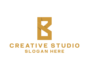Stylish Studio Letter B logo