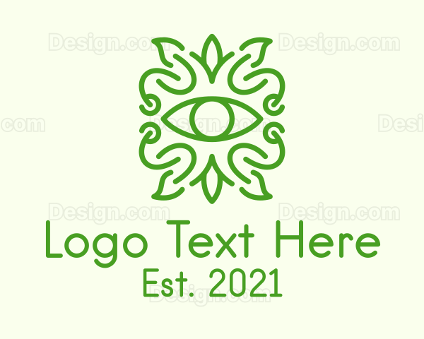 Mystical Nature Eye Logo