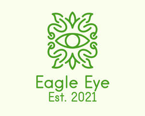 Mystical Nature Eye logo design