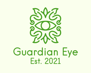 Mystical Nature Eye logo design