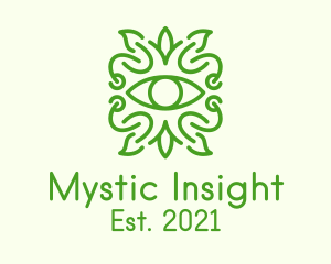 Mystical Nature Eye logo design