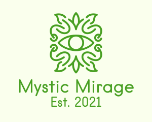 Mystical Nature Eye logo design