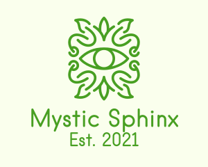 Mystical Nature Eye logo design