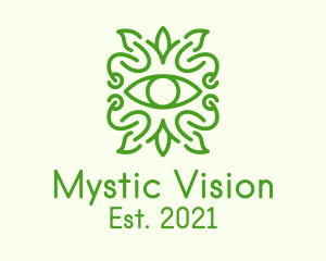 Mystical Nature Eye logo design