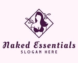 Sexy Female Lingerie logo design