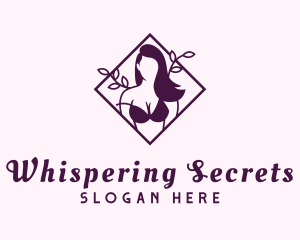 Sexy Female Lingerie logo design