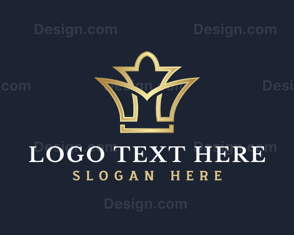 Premium Elegant Crown Logo