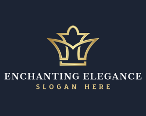 Premium Elegant Crown logo design