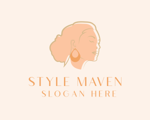 Woman Accessory Fashion logo design