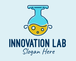 Round Laboratory Flask  logo