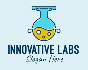 Round Laboratory Flask  logo
