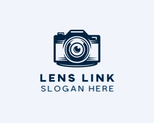 Camera Photography Lens logo design