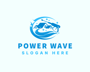 Power Washing Hygiene Maintenance logo design