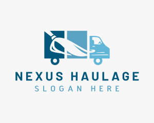 Sanitation Cleaning Truck logo design