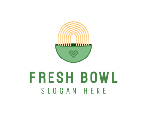  Noodle Pasta Bowl  logo design