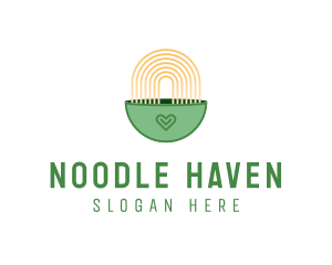  Noodle Pasta Bowl  logo design