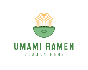  Noodle Pasta Bowl  logo design