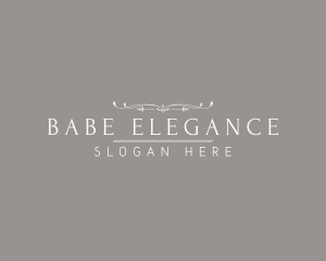 Elegant Expensive Business   logo design