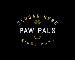 Paw Pet Treats logo design