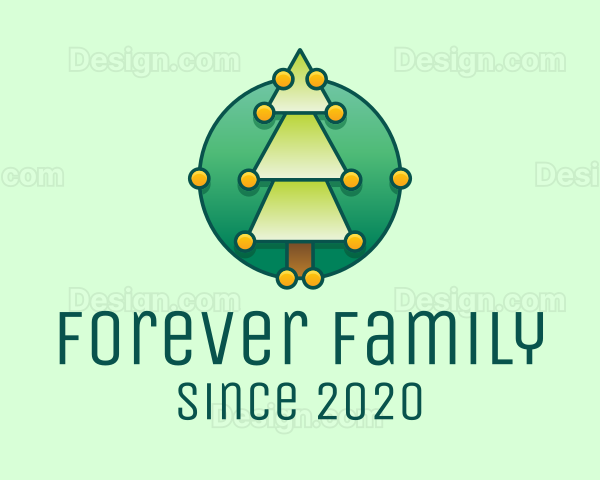 Christmas Tree Bauble Logo