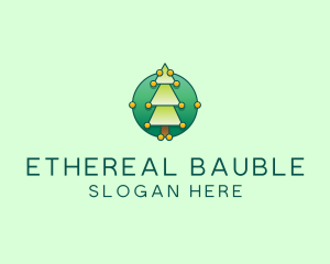 Christmas Tree Bauble logo design