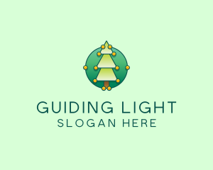 Christmas Tree Bauble logo design