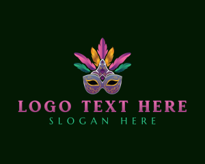 Mardi Gras Costume logo