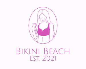 Beauty Woman Lingerie  logo design