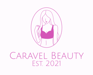 Beauty Woman Lingerie  logo design