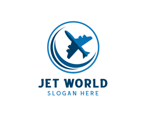 Jet Plane Aviation logo