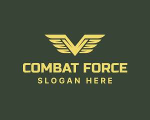 Military Feather Wings logo