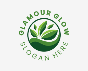 Fresh Organic Leaf logo