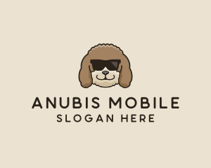 Fluffy Cool Pet Dog logo design