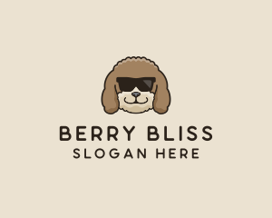 Fluffy Cool Pet Dog logo design