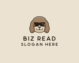 Fluffy Cool Pet Dog logo design