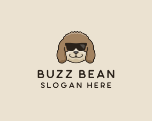 Fluffy Cool Pet Dog logo design