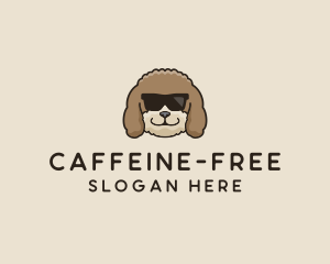 Fluffy Cool Pet Dog logo design