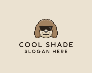 Fluffy Cool Pet Dog logo design