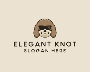 Fluffy Cool Pet Dog logo design