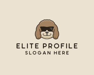 Fluffy Cool Pet Dog logo design