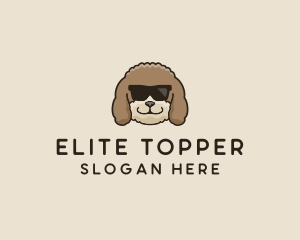 Fluffy Cool Pet Dog logo design