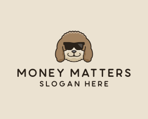 Fluffy Cool Pet Dog logo design