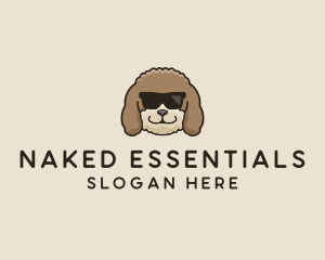 Fluffy Cool Pet Dog logo design