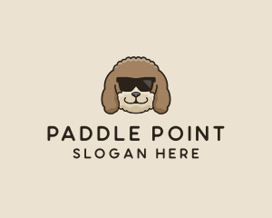 Fluffy Cool Pet Dog logo design