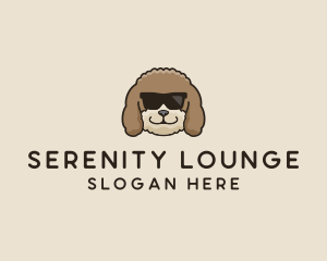 Fluffy Cool Pet Dog logo design