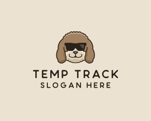 Fluffy Cool Pet Dog logo design