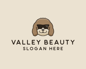 Fluffy Cool Pet Dog logo design