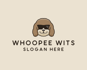 Fluffy Cool Pet Dog logo design