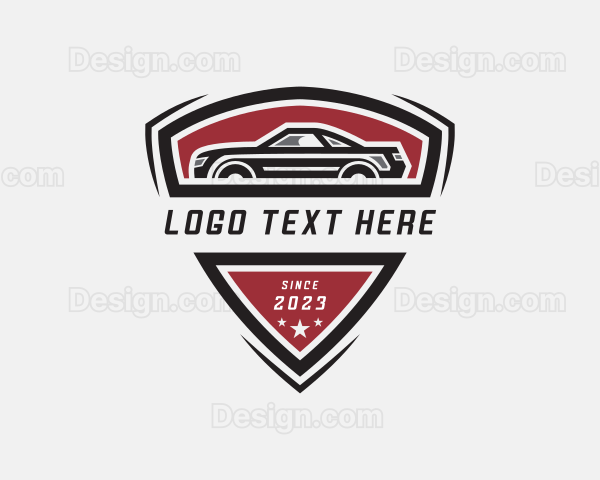 Race Car Mechanic Logo